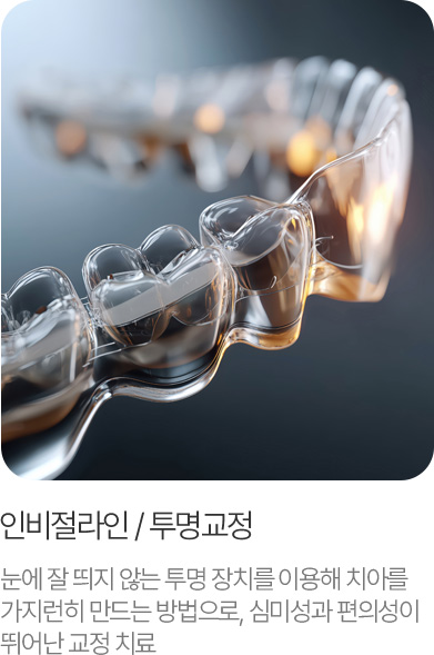 인비절라인 투명교정