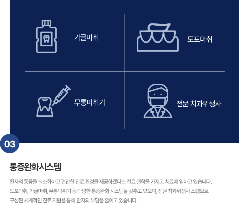 통증완화시스템