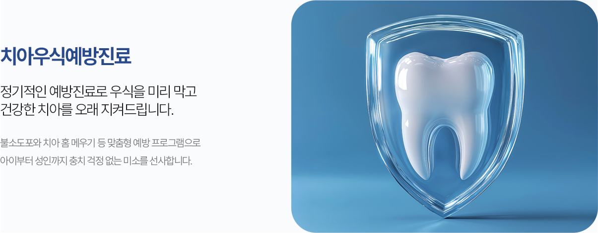 치아우식 예방진료